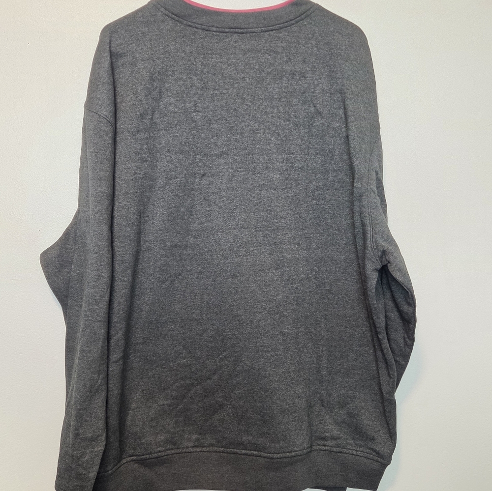 Feathers Dark Gray Floral Women's Sweater - Picture 7 of 13